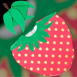 Kids Sweet Strawberry Halloween Costume for Kids 5-6